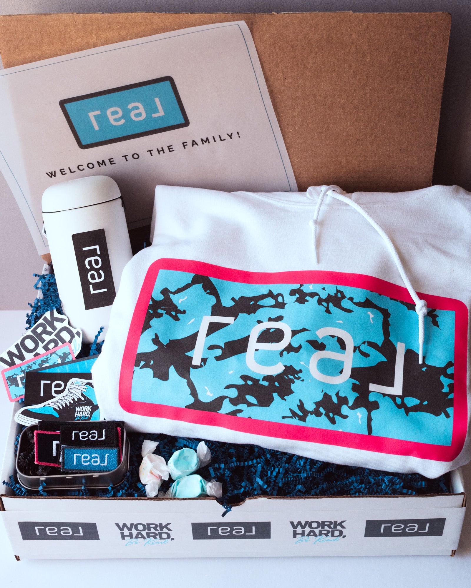 Box #3 (Hoodie, Patches, Tumbler & Stickers)