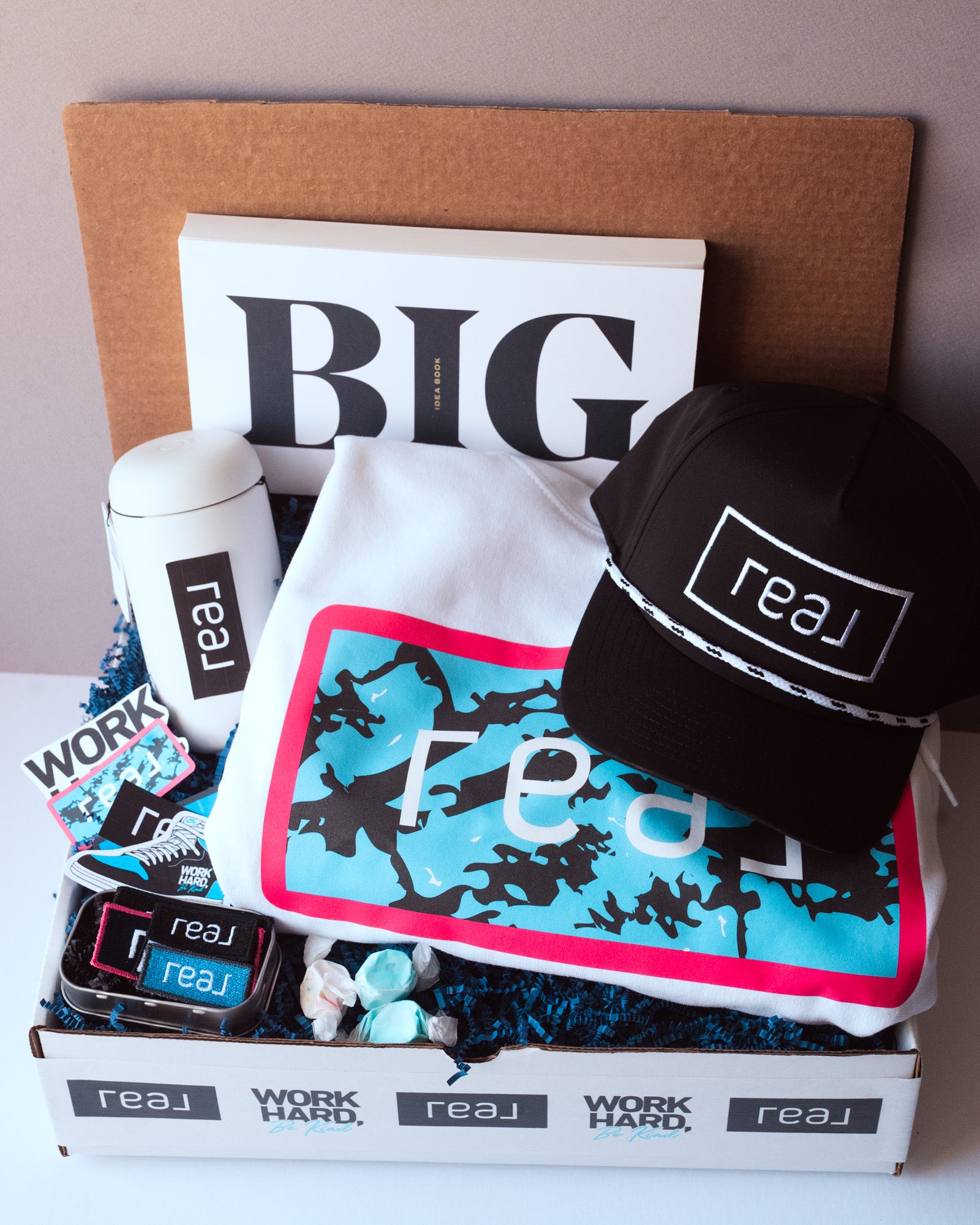 Box #4 (Hoodie, Hat, Tumbler, Patches & Stickers)
