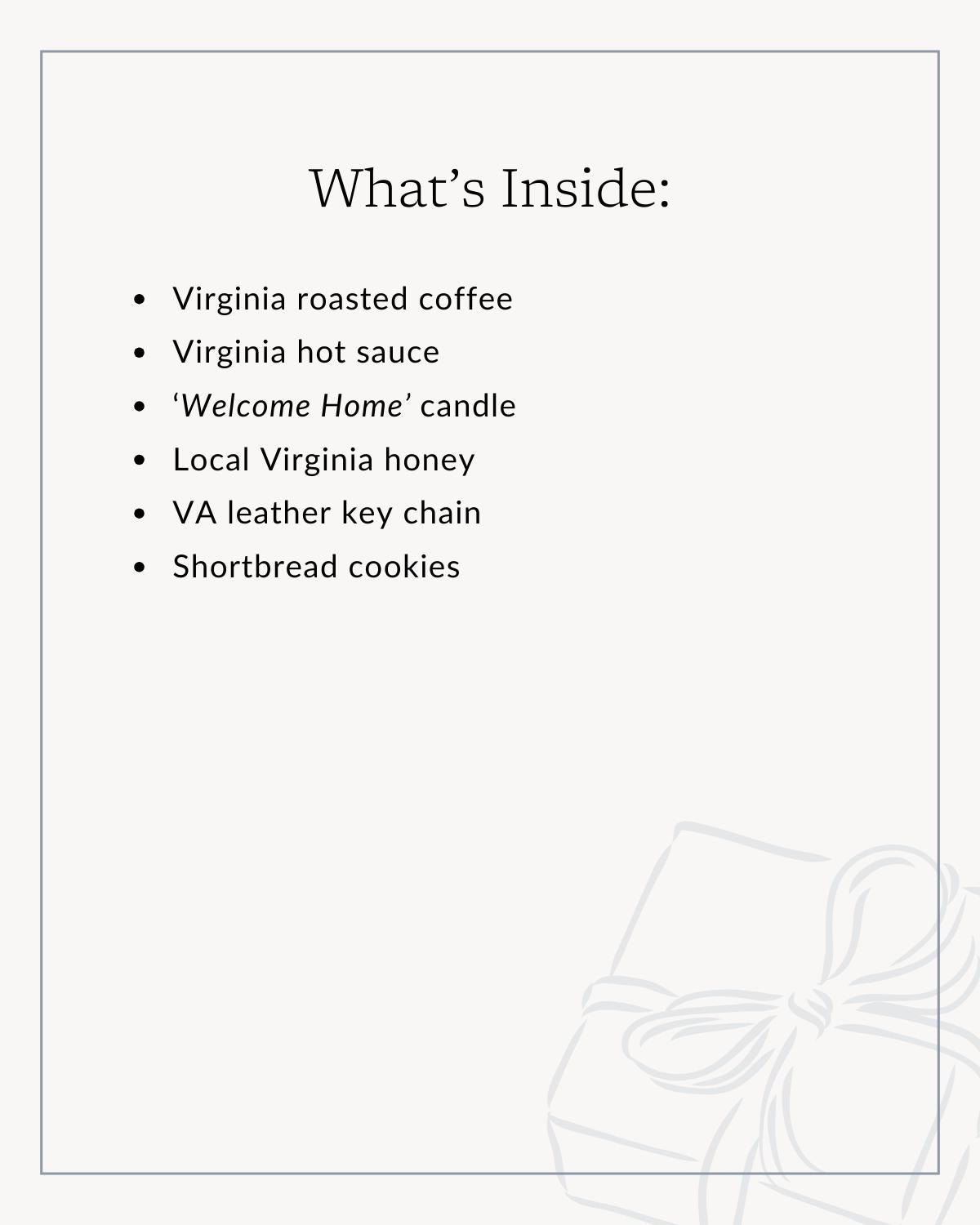 Welcome to Virginia